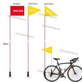Fanion vélo personnalisé avec logo | Impression sur mes...