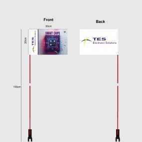 Fanion vélo personnalisé avec logo | Fabricant direct –...