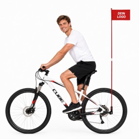 Fanion vélo personnalisé pour entreprises et événements...